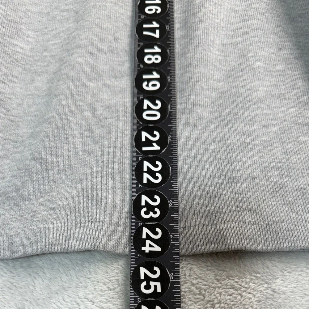 Polo Ralph Lauren Sweater Mens Medium Gray 1/4 Zip Pullover Long Sleeve Preppy
